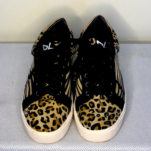 Dirty Laundry Shoes - Cute animal print sneakers